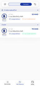 prestatire page d'accueil